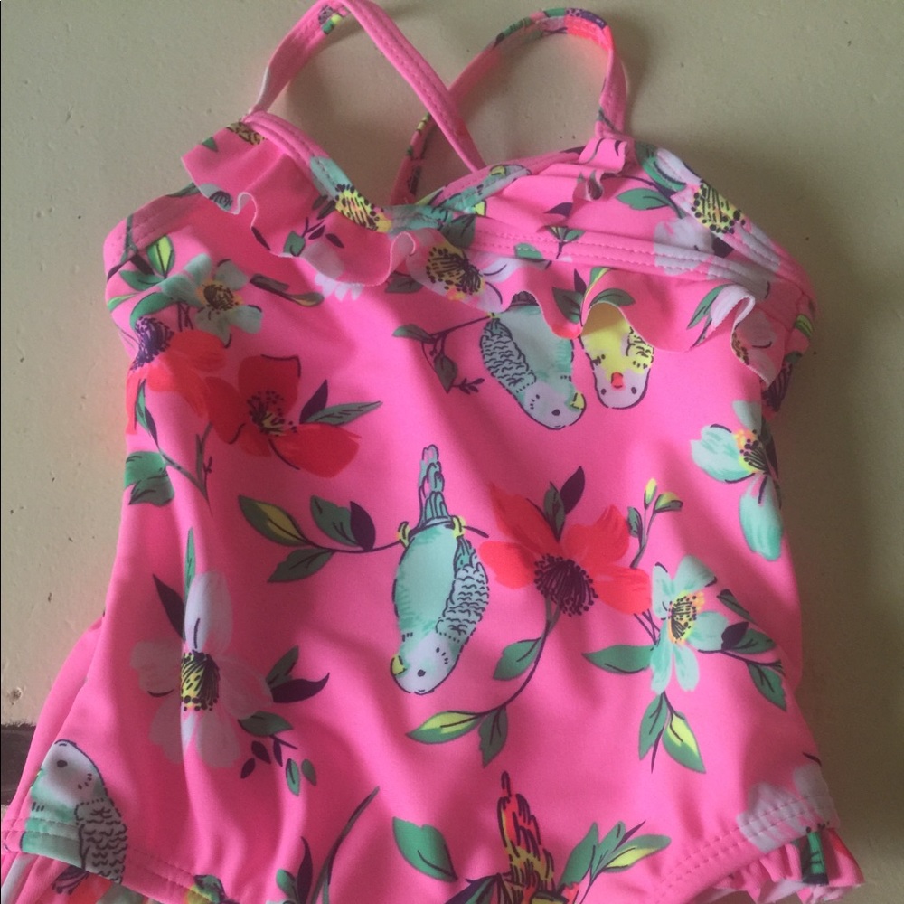 Girls one piece swimsuit